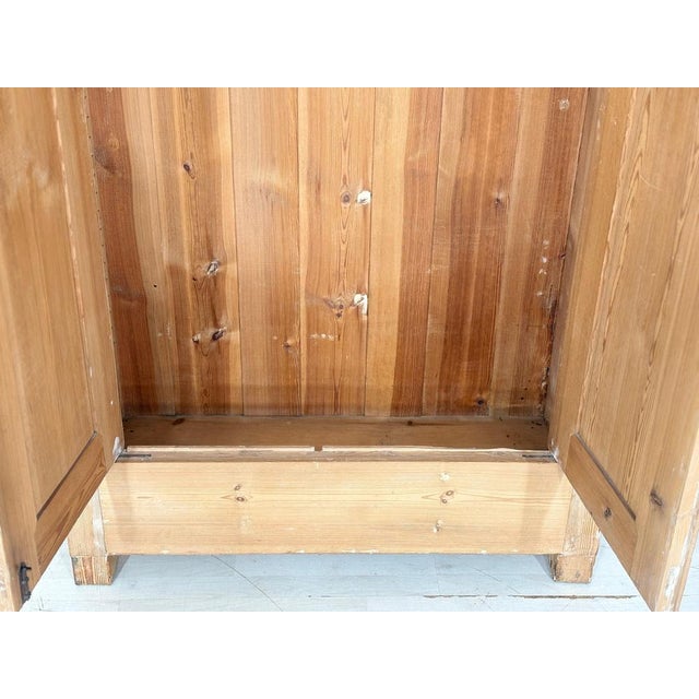 Gründerzeit Wooden Wardrobe, 1900s For Sale - Image 4 of 11