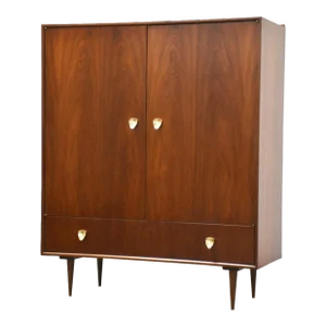 Walnut Armoire Dresser