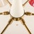 Mid-Century Italian Chandelier attributed to Arredoluce, 1950s For Sale - Image 13 of 15