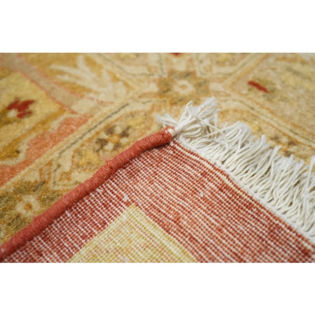 Green Tabriz Rug 8'2'' X 10'3'' For Sale - Image 8 of 12