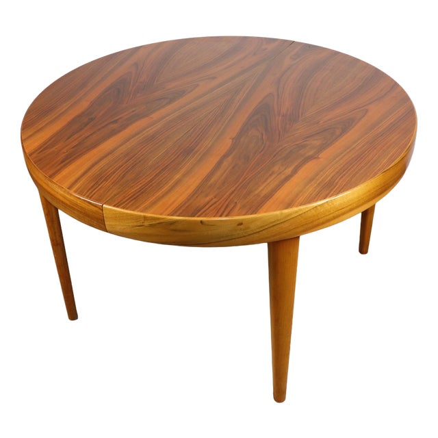 Scandinavian Extendable Teak Dining Table, 1960s For Sale