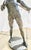 Massive Bronze Gladiator by Baucke Sculpture Signed and Dated 1910 36" Tall For Sale - Image 13 of 14