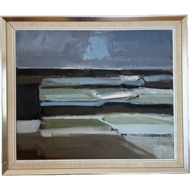 Original Painting by Frantz Vester Pedersen (1934-1972) For Sale