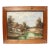 Late 20th Century Vintage Oil Painting on Canvas, Rural Landscape, Signed R.David, Framed For Sale