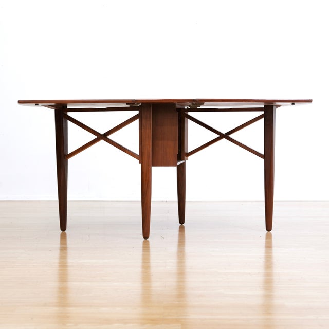 1960s Mid Century Dining Table & Chair Set by Furniture For Sale In Los Angeles - Image 6 of 17