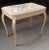 19th Century French Louis XV Painted Marble-Top Table For Sale - Image 10 of 11