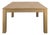 Large Modern Square Table in Wood For Sale