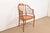 Baker Furniture Company Baker Furniture Faux Bamboo and Cane Regency Armchair, 1960s For Sale - Image 4 of 13