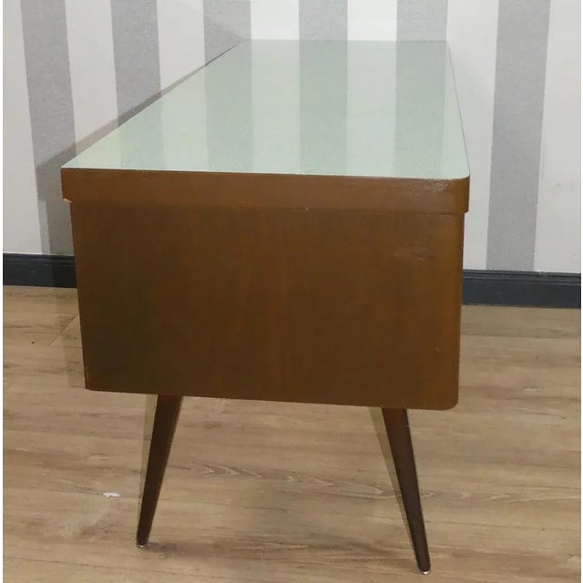 Vintage Wooden Desk from EKA Werke, 1950s For Sale - Image 9 of 12