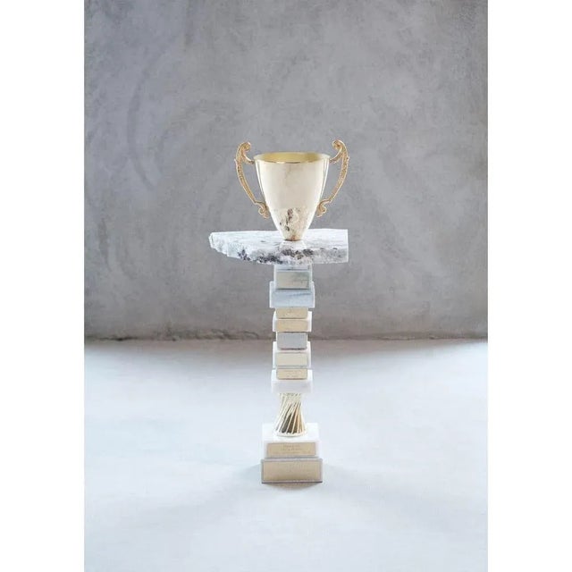 Metal Lily Flower Pot by Flétta For Sale - Image 7 of 8