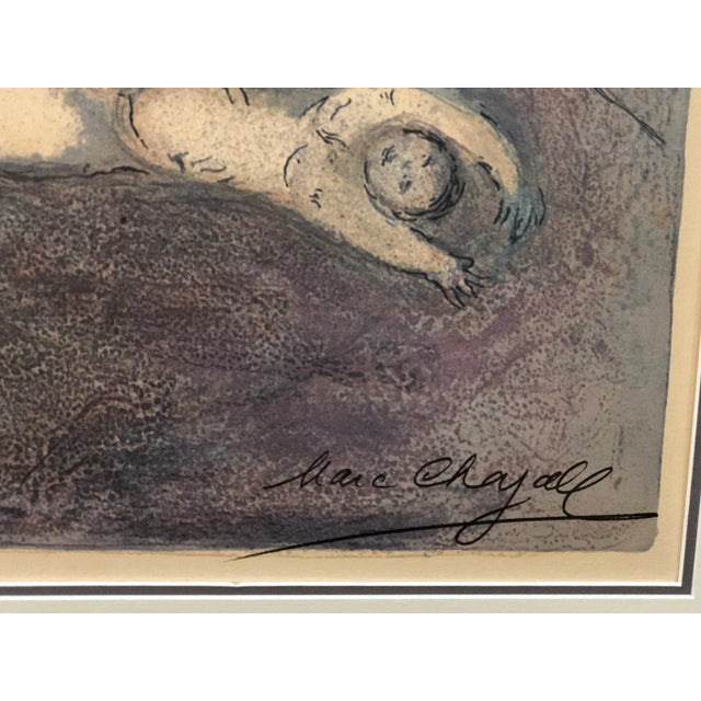 1970s Marc Chagall Poster from 1970s, Framed For Sale - Image 5 of 6