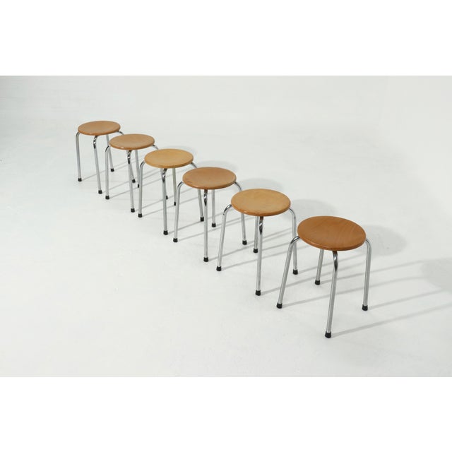 Industrial Dutch Stool from Oostwoud Fabrieken Franeker, 1960s For Sale - Image 11 of 11