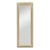French Giltwood and Green Painted Wedding Mirror With Beaded Frame, Circa 1920 For Sale