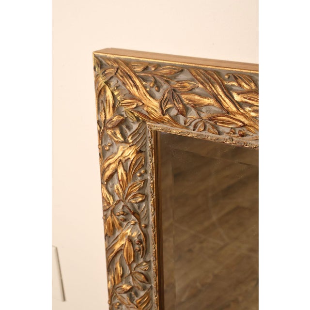 Late 20th Century LaBarge Italian Giltwood Carved Wall Mirror For Sale - Image 12 of 18
