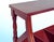 Wood Vintage Edwardian/Regency Style Book Trough Console Table For Sale - Image 7 of 8