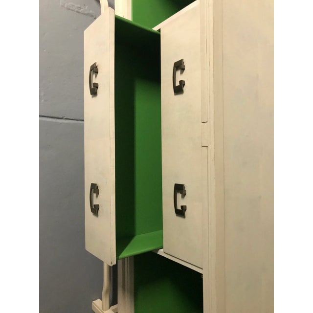 1960’s Vintage White Washed Sideboard by Arthur Elrod For Sale - Image 9 of 10