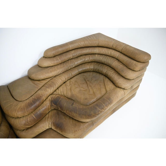 DS-1025 Terrazza Sofa by Ubald Klug for de Sede, 1970s, Set of 2 For Sale - Image 10 of 13