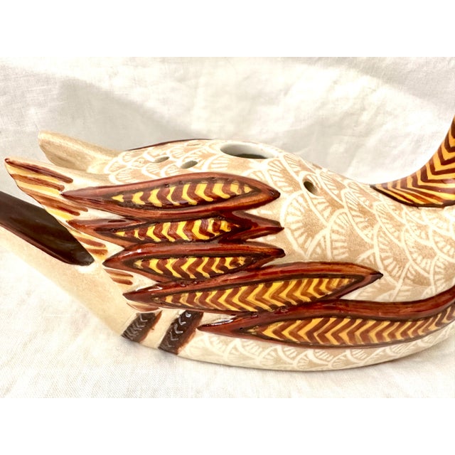 English Rare Hermes "La Mare Aux Canards" Duck Centerpiece For Sale - Image 3 of 10