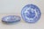 English English Blue and White Transfer Plates with Gothic Ruins Motifs, 19th Century For Sale - Image 3 of 7
