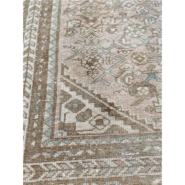 Vintage Old Persian Roudbar Runner Rug 3x10 For Sale - Image 10 of 12