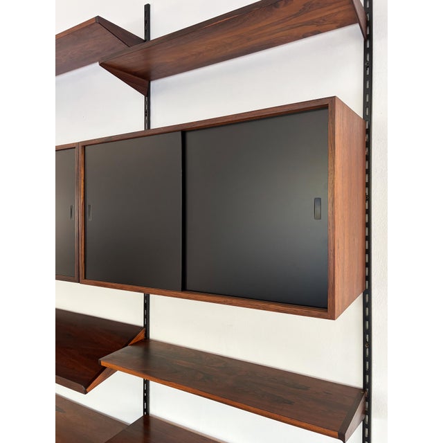 Metal Scandinavian Bookcase by Kai Kristiansen for FM Mobler, 1960s For Sale - Image 7 of 18