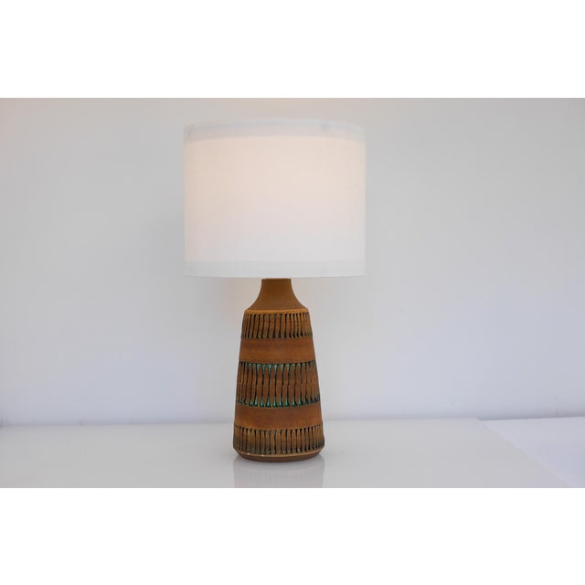 Mid-Century Modern Scandinavian Pottery Table Lamp by Anagrius, 1970s For Sale - Image 11 of 11