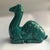 Vintage Chinese Turquoise Crackle-Glaze Tang-Style Camel Sculpture For Sale In New York - Image 6 of 13