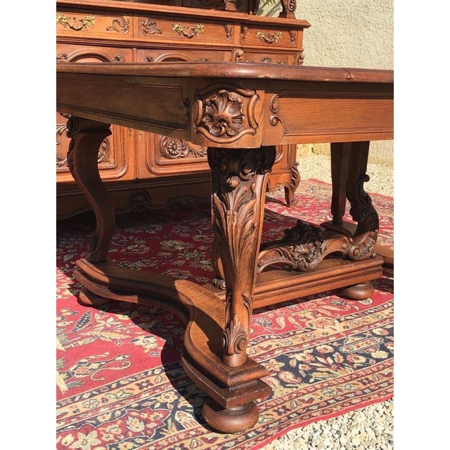 Louis XV Style Dining Room Set, Set of 10 For Sale - Image 4 of 14