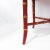 Pair of Vintage Chinoiserie Red Lacquer Side Tables With Faux Bamboo Legs For Sale - Image 18 of 18