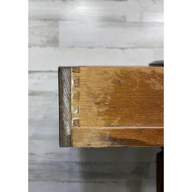 Victorian Antique Victorian Mahogany Writing Desk Library Table For Sale - Image 3 of 12