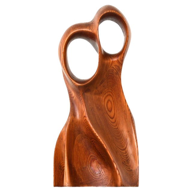 Sculpture in Pine by Johnny Mattsson, 1950s For Sale