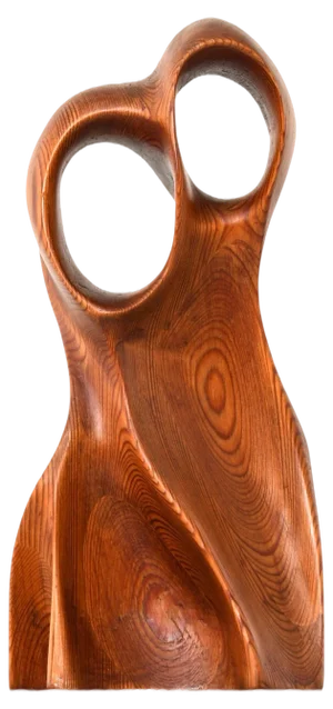 Sculpture in Pine by Johnny Mattsson, 1950s