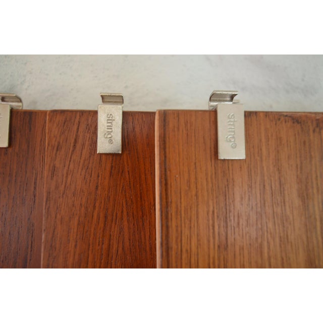 Teak String Wall Unit, 1960s For Sale - Image 4 of 13