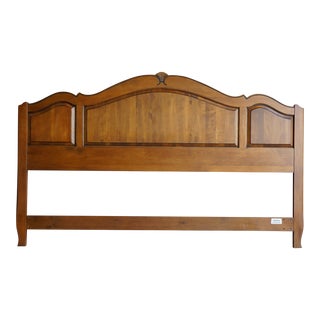 Ethan Allen Country French King Panel Headboard For Sale