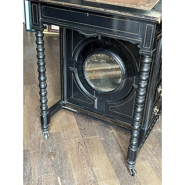 Victorian Aesthetic Movement Davenport Desk For Sale - Image 16 of 18