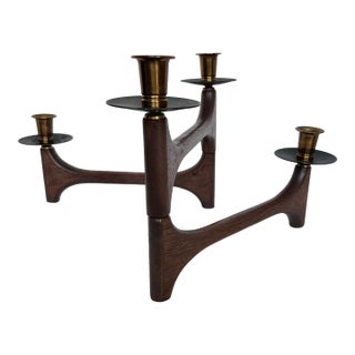 Danish Articulated Arm Candleholder For Sale