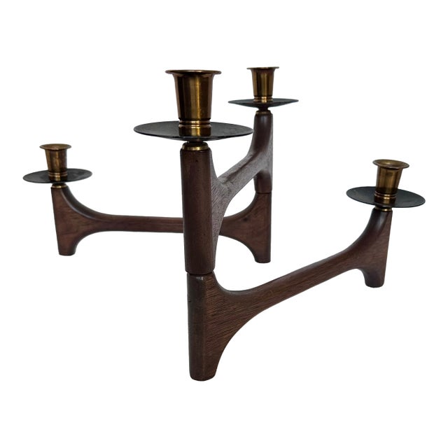 Danish Articulated Arm Candleholder For Sale