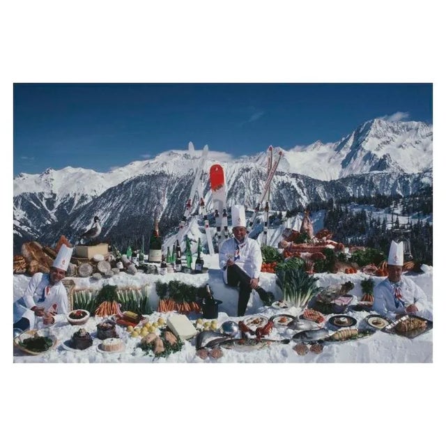 Culinary Heights 1987 Bateau Ivre’, Michel Rochedy (centre) of ‘Le Chabichou’, and Albert Parveaux of ‘Pralong 2000’,...