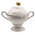 White Vintage Studio Art Pottery Covered Comport With Cottage Berry and Strawberry Finial For Sale - Image 8 of 17