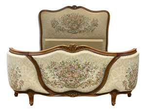 Louis XV Style Sleigh Bed, 1970s
