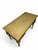 Vintage Neoclassical Sage Green 3-Drawer Writing Desk by White Fine Furniture Co. For Sale - Image 9 of 9