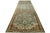 Antique Hamadan Persian runner with premium wool and captivating all-over design in beige and rust accents on a light blue...