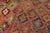 Contemporary Balochi Purple/Rust Wool Rug - 3'5''x4'11'' For Sale - Image 9 of 11