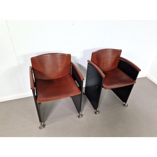 Arco Armchairs, 1991, Set of 2 For Sale - Image 4 of 14