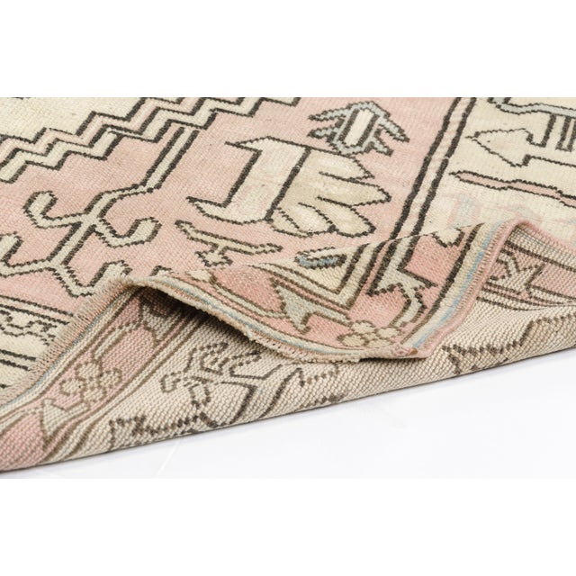 1960s Oushak Anatolian Handknotted Rug For Sale - Image 4 of 9