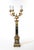 20th-Century Italian Neoclassical Style Black Gilt Painted Wood Torchiere Lamps For Sale - Image 9 of 12