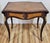 Brown Antique American Made French Louis XV Marquetry Drop Leaf Center Table Desk For Sale - Image 8 of 18