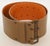 Animal Skin Dries Van Noten Oversized Wide Leather Waist Belt For Sale - Image 7 of 12