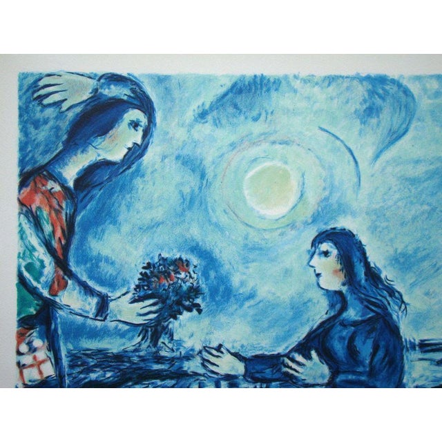 After Marc Chagall, Lovers Over Paris, 1985, Limited Edition Lithograph For Sale - Image 13 of 18