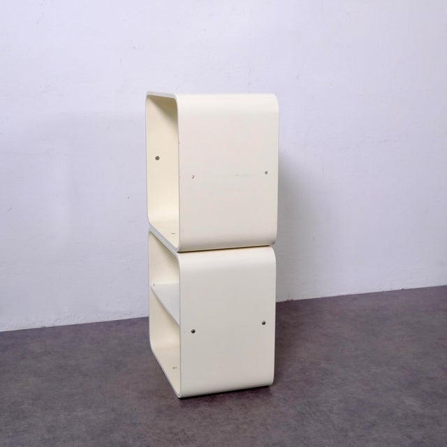 1960s Modular Bookcases in Lacquered Wood attributed to Carlo De Carli for Fiarm, 1970s, Set of 2 For Sale - Image 5 of 17